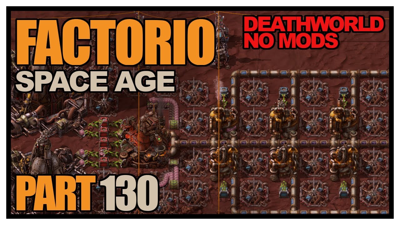 Factorio Space Age - Episode 130 - 1200 SPM electromagnetic science ...