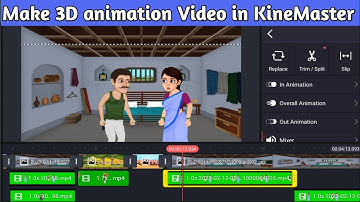 How To Make Cartoon Animation Video On Android In KineMaster || in Hindi