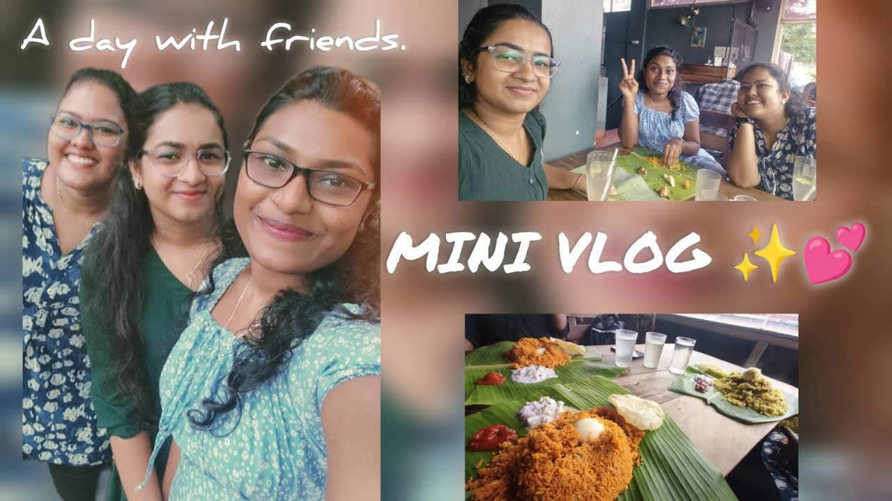 A BEAUTIFUL DAY 💕| MINi VLOG | A day with friends . - YouTube