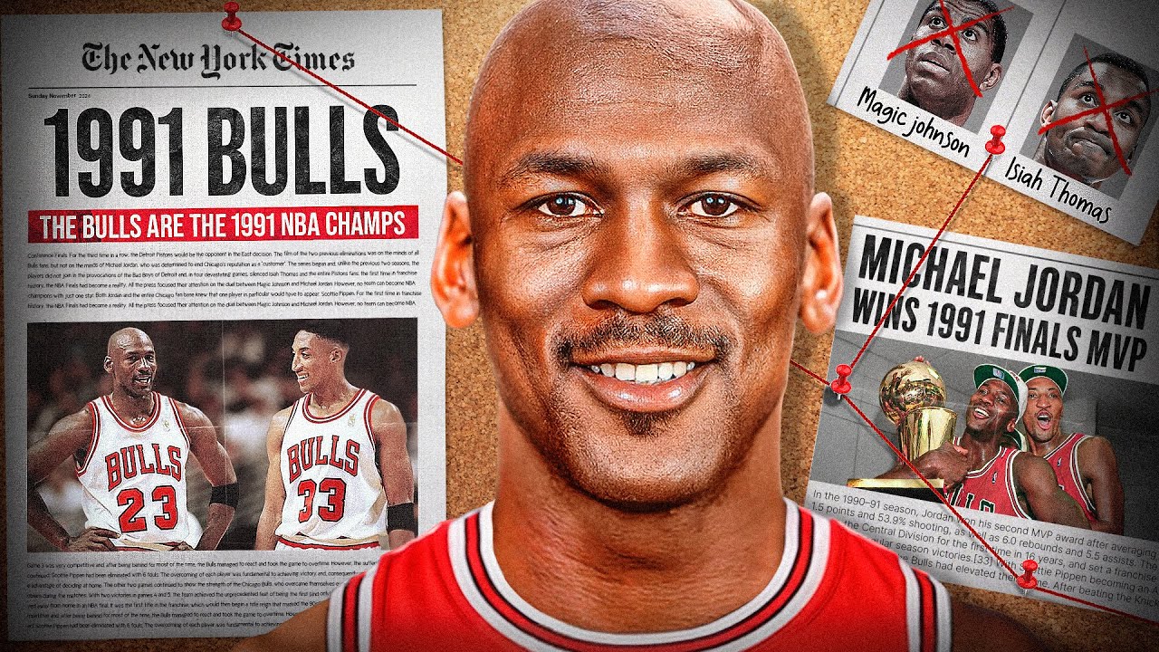 The Season That Cemented Michael Jordan's Legacy...