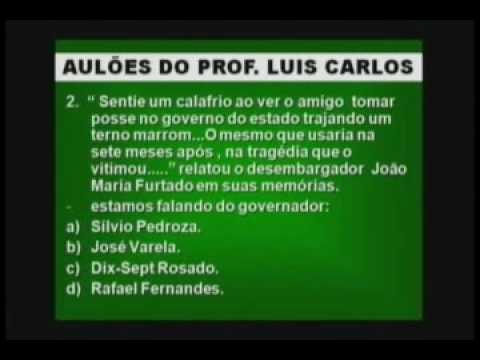 Aules prof Lus Carlos Histria do RN Prof. Douglas parte 2