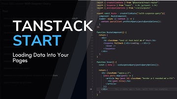 Loading Data in a TanStack Start Application