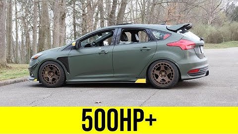 BUILD DETAILS-500HP Ford Focus ST2