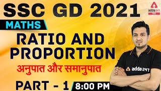 SSC GD 2021 | SSC GD Math Class | Ratio And Proportion #Adda247