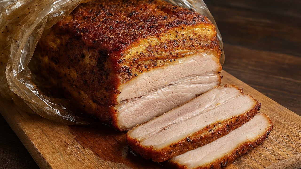 HIT! Boczek pieczony w rękawie  Rewelacja | MajkelGotuje