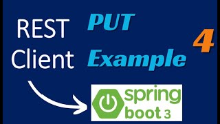 Rest Client PUT Request Example In Springboot | Rest Client Tutorials in SpringBoot | SpringBoot 3 Wealth