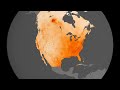 Particulate Matter 2.5 (PM2.5) across North America