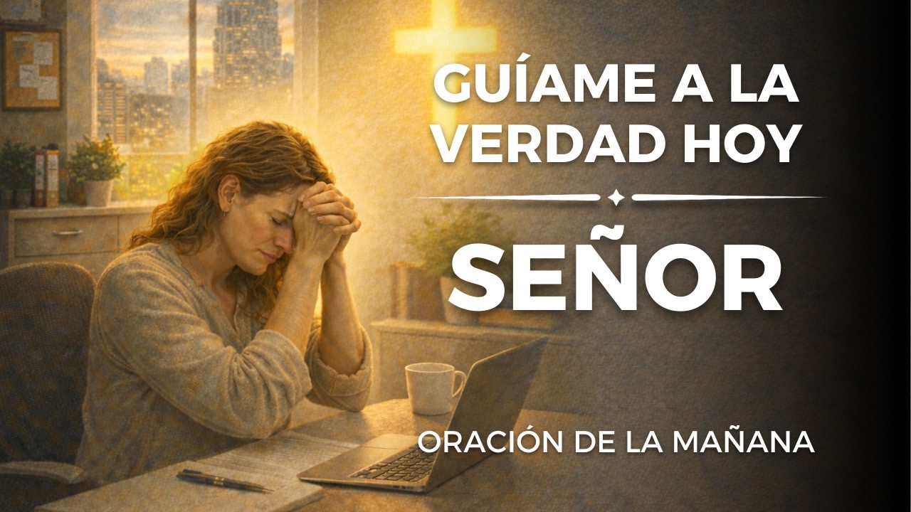 Señor, lléname con tu Espíritu Santo y guíame a toda la verdad hoy | Oración de la mañana