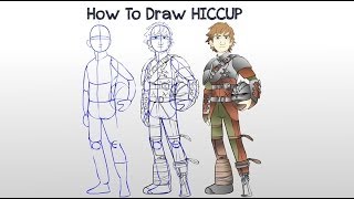 How To Draw Hiccup - HTTYD2 version