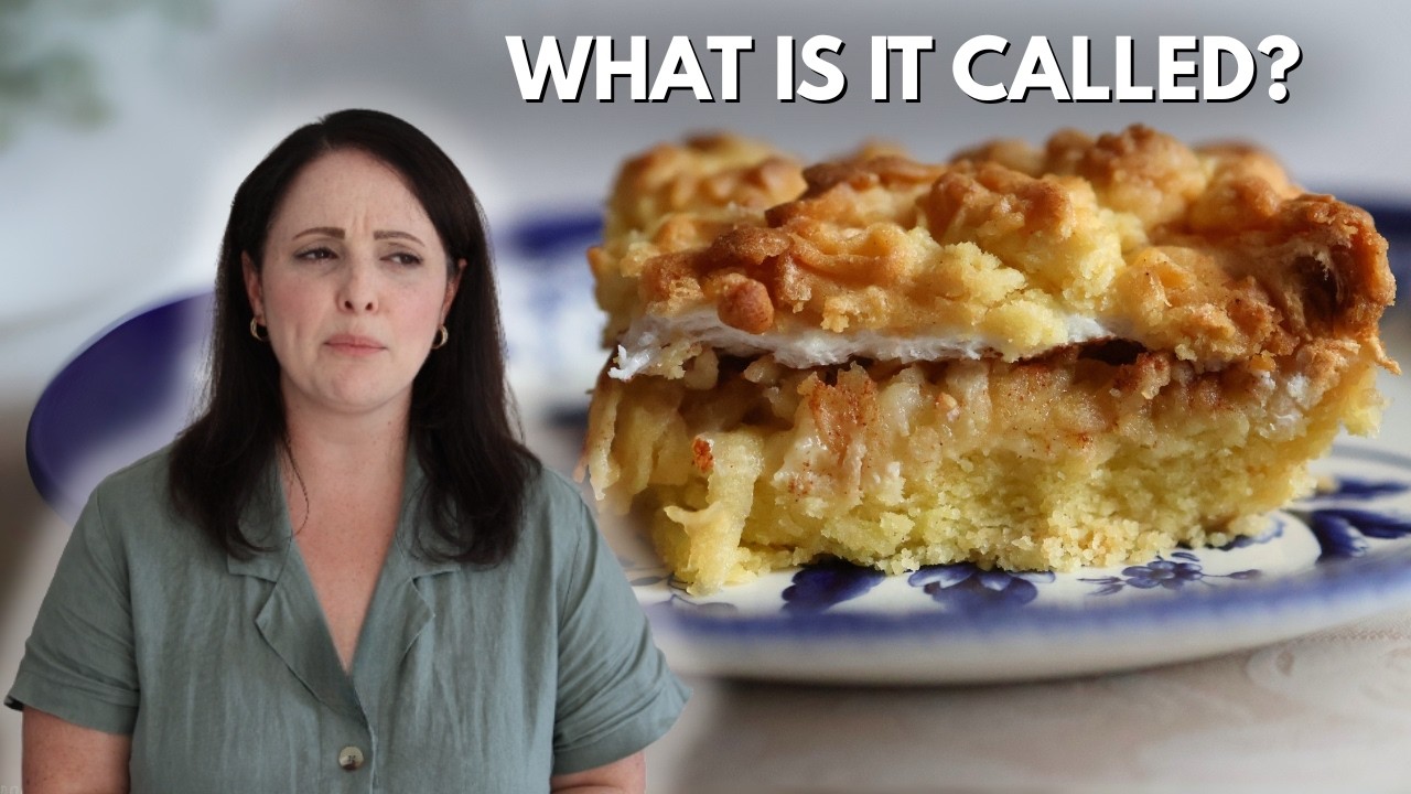 Кусочки чешской графини: яблочный пирог-безе