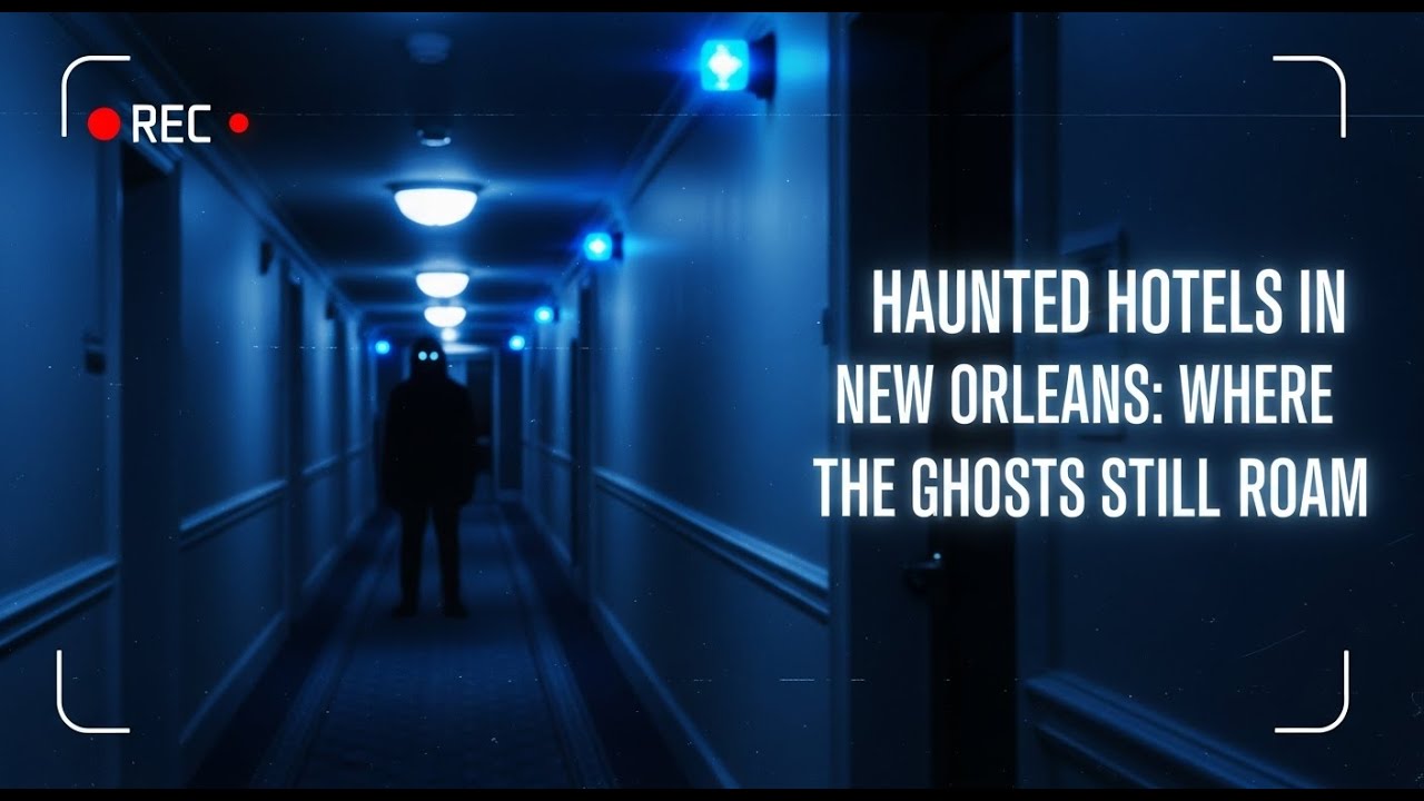 Haunted Hotels in New Orleans: Real Ghost Encounters Caught on Camera True Haunted Hotel Documentary