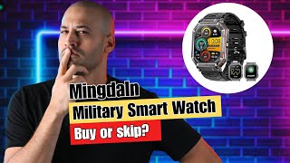 Military Smart Watch for Men with GPS/Compass, GPT Voice Assistant Smartwatch with LED Flashlight screenshot 4