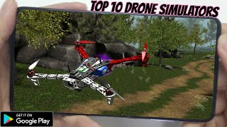 praktiserende læge sekstant kedel Top 10 Drone Simulator | Best Drone Games For Android | Real Life Racing  Quadcopter Games - YouTube