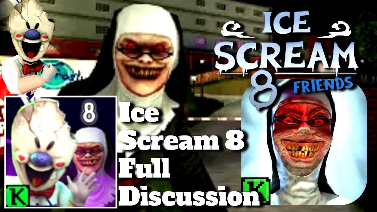Ice Scream 8 Official Game🤩•Chase music of Rod VS Evil Nun🎶•Ice Scream 8  Early Access😱😎•FanMade 