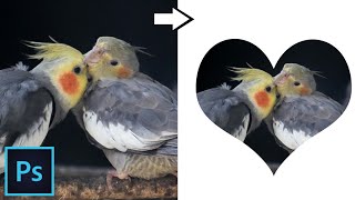 Download Lagu Crop image in a heart shape using photoshop [2 step process] MP3