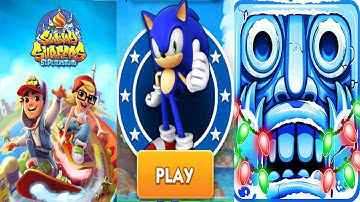 Subway Surfers Vs Temple Run 2 Vs Sonic Dash Vs Temple Run 2 Gameplay