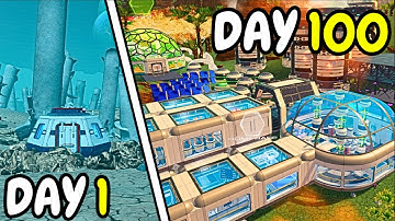 I Spent 100 Days in Humble Planet DLC (The Planet Crafter)