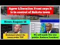 News August 16 Ethiopia Sekota Town Agew Liberation Front TDF