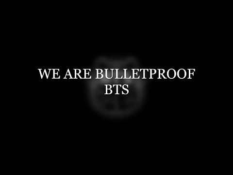 BTS (방탄소년단) - We Are Bulletproof Pt.1 (Easy Lyrics)