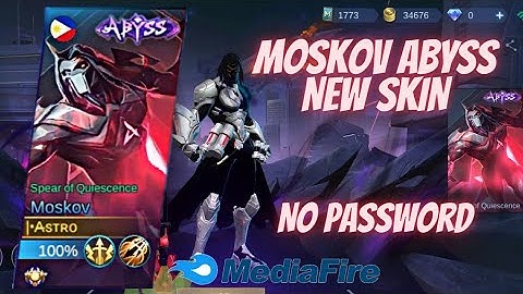 MOSKOV ABYSS SKIN SCRIPT NO PASSWORD|"Doom incarnate" Skin Script|Mobile Legends