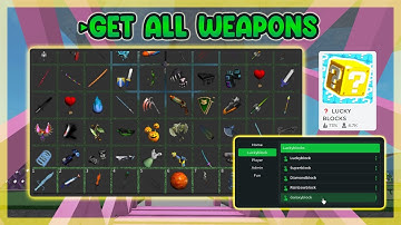 ✨❓LUCKY BLOCKS BATTLEGROUNDS SCRIPT ✧ GET ALL WEAPONS [ROBLOX]
