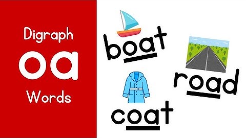 Digraph oa Words | Phonics Sound oa | Phonics for Kids | Phonics Reading