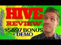 Hive Review 🐝Demo🐝$5897 Bonus🐝Hive App Review🐝🐝🐝
