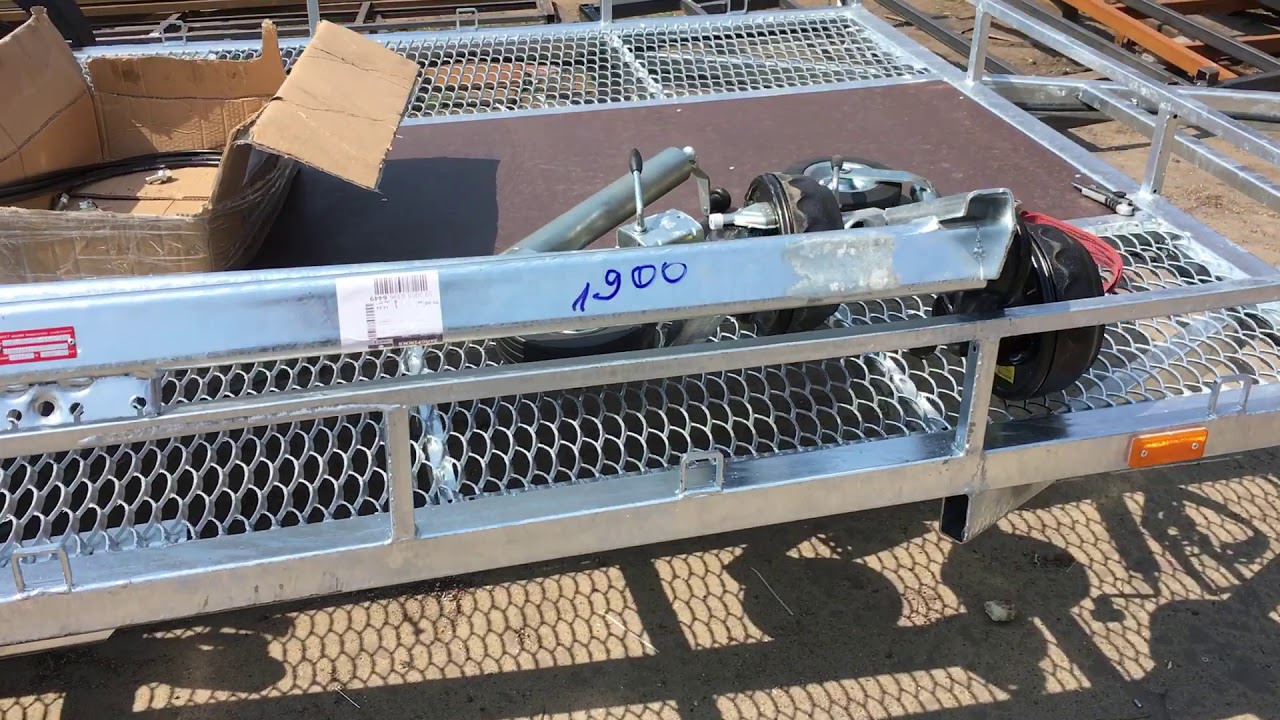 Обзор тормозных осей, торсион knott, AL-KO, резино жгутовая подвеска ...