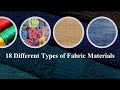 18 Different Types of Fabric Materials