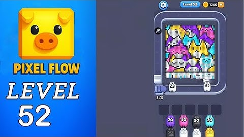 Pixel Flow Level 52 Walkthrough