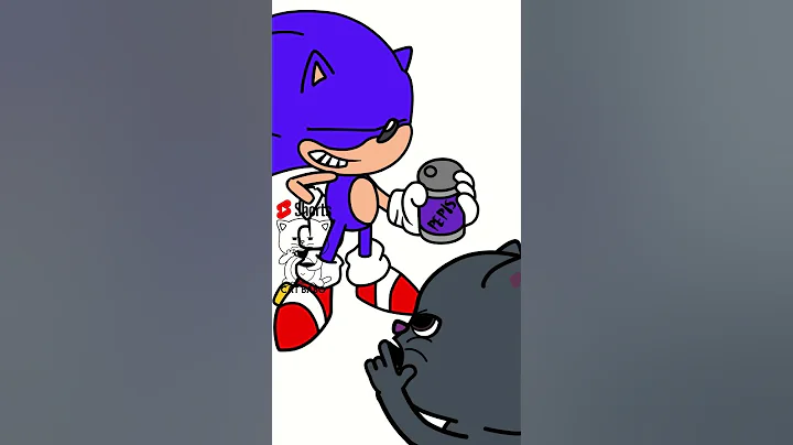 Sonic and Cat Babo - Indirect Kiss #shorts