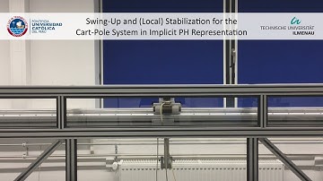 Passivity-Based Control for the Cart-Pole in Implicit Port-Hamiltonian Representation
