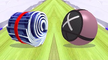 Going Balls Reverse Vs Action Balls 3D Reverse - Amazing Parkour Part 29