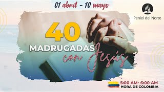 40 MADRUGADAS CON JESÚS 1 Sem. 2024 DÍA 37  De adentro hacia afuera  Dr. Abraham Acosta