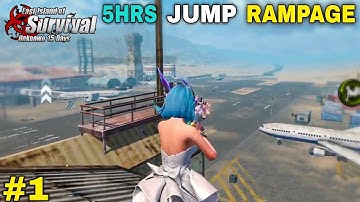 JUMP A RAMPAGE SERVER 5HRS BEFORE BADGE DROP | LAST DAY RULES SURVIVAL GAMEPLAY #1
