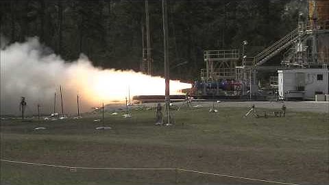 Small Solid Rocket Motor Test