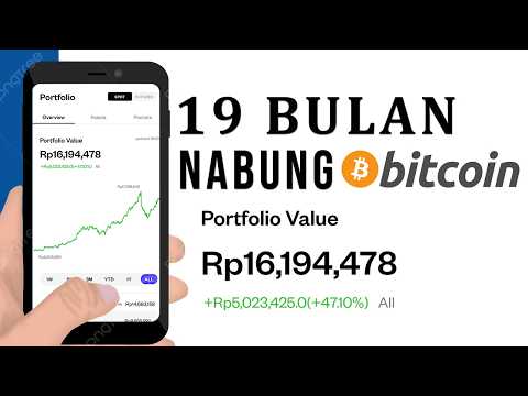19 Bulan NABUNG BITCOIN Modal 100 Ribu - Februari 2026