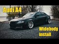 Audi A4 XenonZUK Widebody kit Install