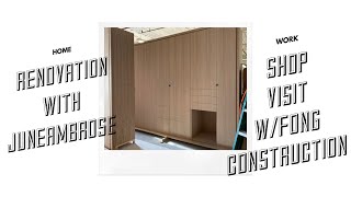 June Ambrose  Home Renovation Work shop check In!