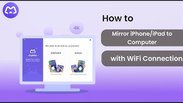 AnyMiro: How to Mirror iPhone/iPad to Computer via WiFi Connection?