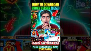 HOW TO DOWNLOAD PROXY SERVER IN FREE FIRE, HOW TO USE PROXY SERVER IN FREE FIRE, VIP PROXY SERVER