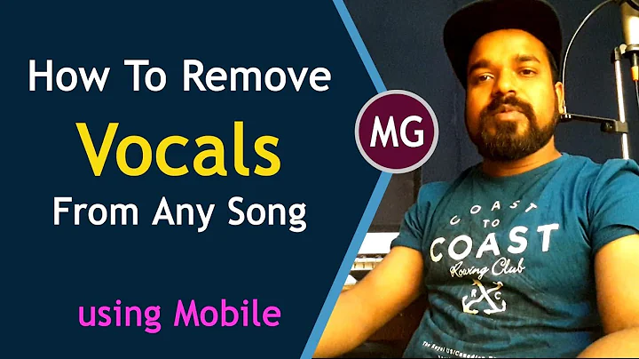 How to make Karaoke || How to Remove Vocals from a Song using mobile phone || Musical Guruji