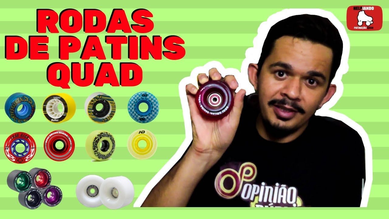 Tamanho, dureza e largura? Tudo sobre Rodas de Patins Quad - Fácil e Descomplicado