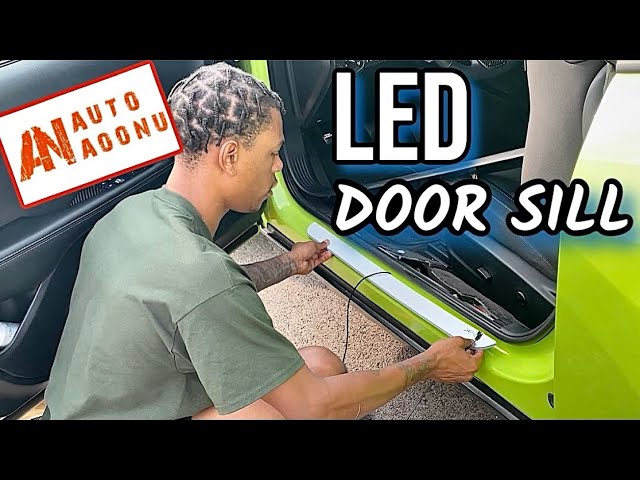 Cardern RGB LED Car Door Sill Light Installation (MISSION FAILED