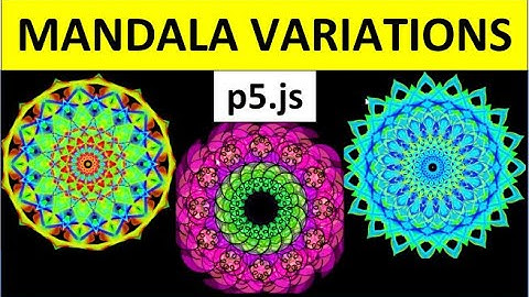 Help! Ik kan niet stoppen met het maken van Mandala Art in p5.js - generatieve kunst