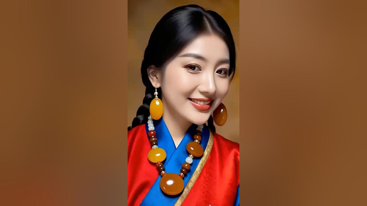 Beautiful Tibetan girl who is good at singing and dancing Beautiful Tibetan girl who is good at singing and dancing