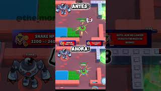 ¡Najia ha sido nerfeada! #brawlstars  #brawlstarsgame  #nerf  #cambio
