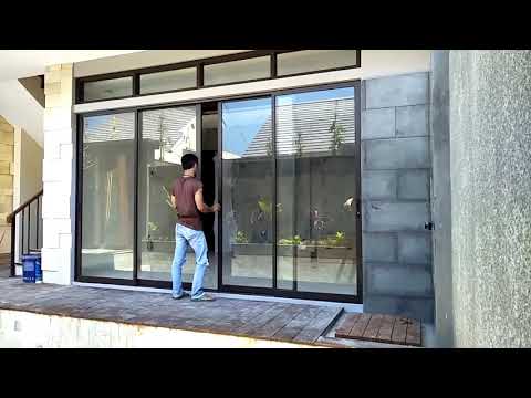 Video: Pintu Geser Ke Balkon (64 Foto): Model Plastik Dan Kaca Balkon Di Loggia