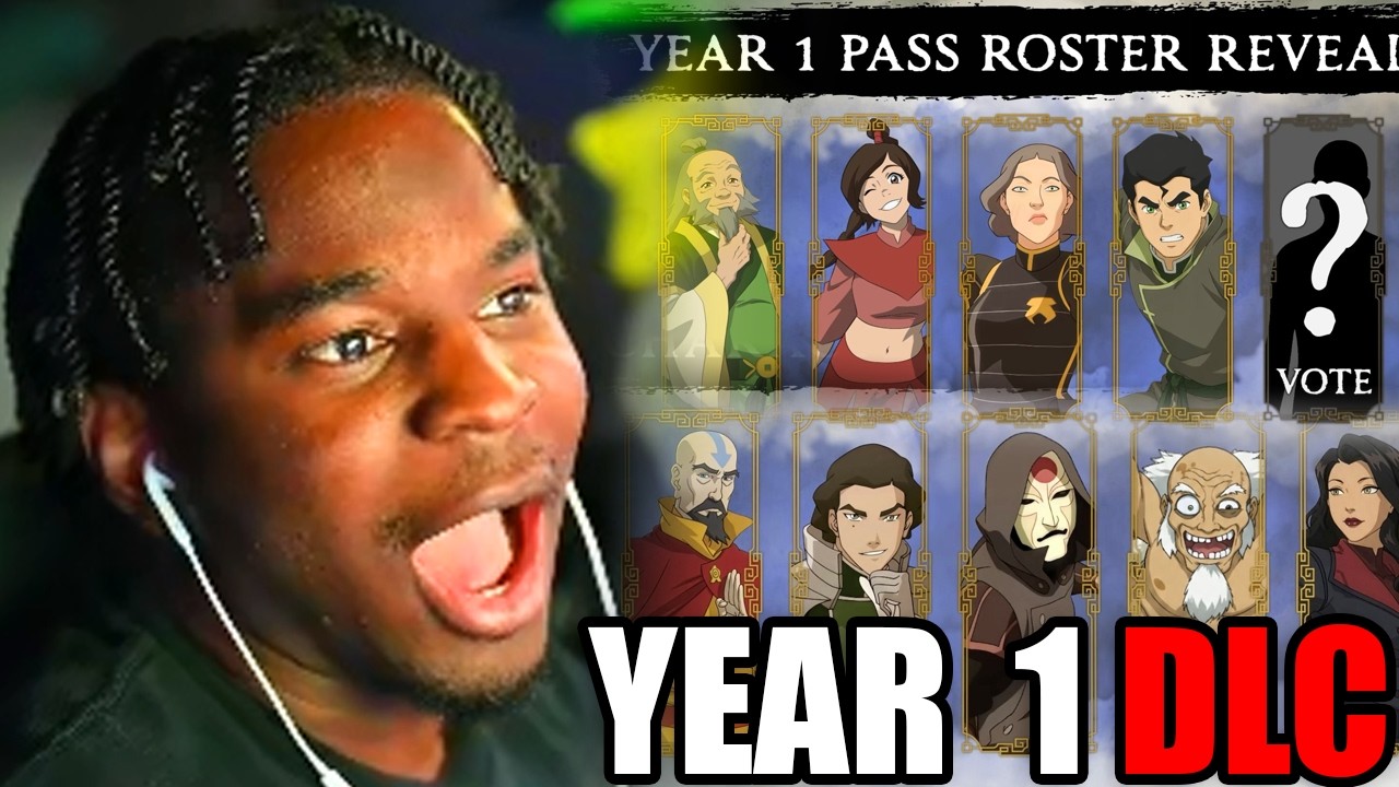 Infer Reacts: Avatar Legends: The Fighting Game YEAR 1 DLC REVEAL