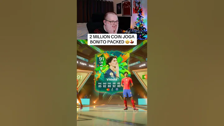 2 MILLION COIN Joga Bonito card packed 🤩💃 #fc26 #fifa #ultimateteam